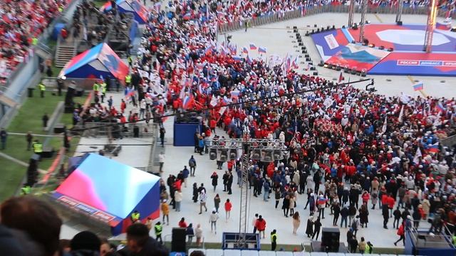 Ты Россия лишь одна такая. Басков Концерт в «Лужниках» посвящённый Дню воссоединения Крыма с Россией