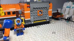 ЛЕГО Мультик про Трактор Вездеход в Арктике. LEGO Мультики про Машинки