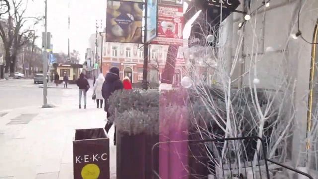 Ростов. Большая Садовая. Закрытые магазины. Дворик краеведческого музея. Январь 2022 года. Обзор.
