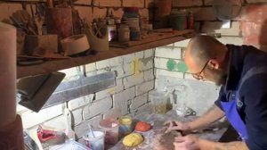 Красивая настенная плитка своими руками. Полная технология.