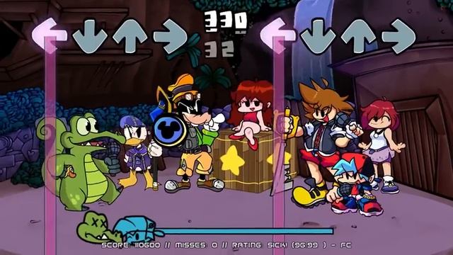 Friday Night Funkin' Disney Club BETA BUILD | VS Epic Mickey Mouse, Oswald, Club Penguin (FNF Mod) смотреть онлайн