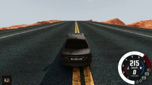 BeamNG Drive Прыжок через каньон Смерти на автомобиле (BMW M5) Мод патруль!