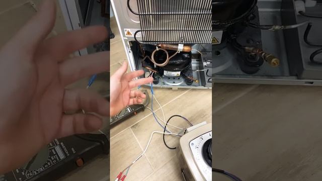 Запуск инвертерного компрессора холодильника LG - НАПРЯМУЮ , с ...