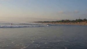 Kuta beach Bali Indonesia-Пляж Кута в Октябре Индонезия Бали