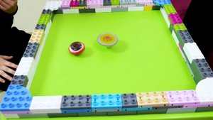 Бейблэйд Берст Новые волчки Лего Игра РЕВАНШ сын против папы Roktavor Beyblade Burst Lego