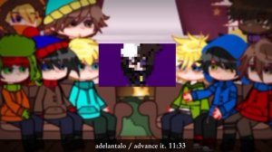 ||south park react to afton family||♤South park♤||español/inglés||