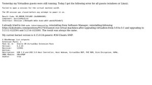 Ubuntu: virtualbox NS_ERROR_FAILURE (0x80004005)