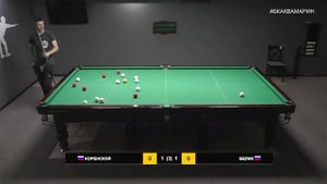 Русский бильярд ?КОРОНА? | 2 ТУР | Финал БК «Аквамарин» | Коренской Геннадий - Белик Евгений