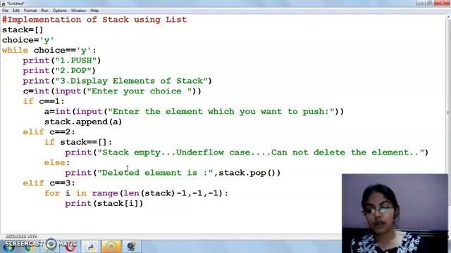 Implementation of Stack and Queue| USING LIST | CBSE CS CLASS 12 | COMPUTER SCIENCE