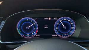 VW Passat B8 GTE | 0-100 60-100 in different modes E, GTE, Hybrid, Manual