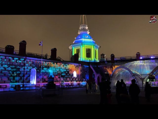 В Санкт-Петербурге Нарышкин бастион стал площадкой для свето-музыкального шоу. Красиво и атмосферно смотреть онлайн