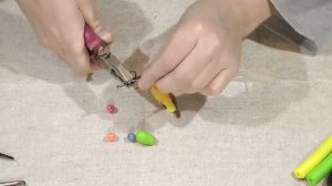 Самодельная комбинированная мандула - погремушка.