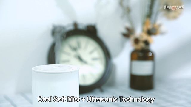 Blitzwolf® BW-FUN2 USB Humidifier With LED Light|Buy at Banggood смотреть онлайн