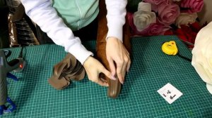 МК большая шишка 70 см из фоамирана (Новый год