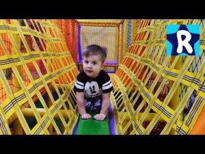 ★ Детский Развлекательный Центр с Горками и Батутами Indoor Playground Family Fun Play Area for kids