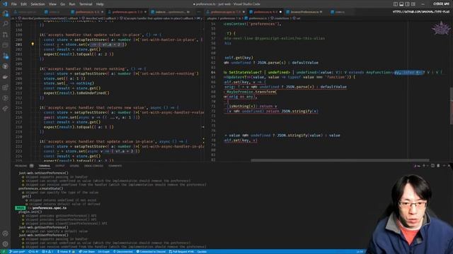 Just Code: finishing the preference plugin in just-web смотреть онлайн