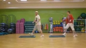 Степ аэробика с разучиванием.Степ аэробика видео