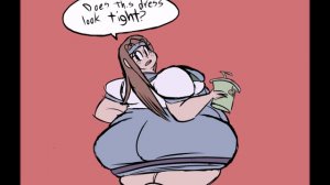 Daisy likes milkshakes - Weight Gain Comic