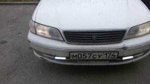 Диодные ходовые огни на Mark2 Qualis