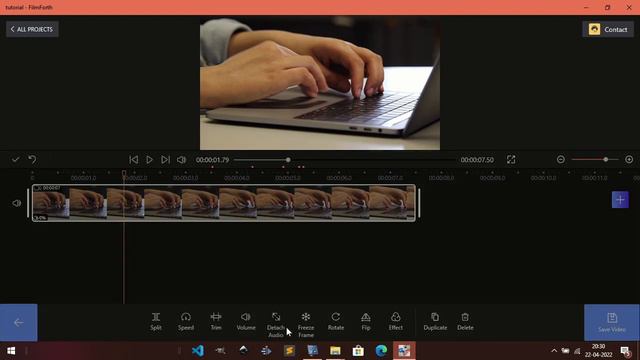 FilmForth Video Editing Tutorial
