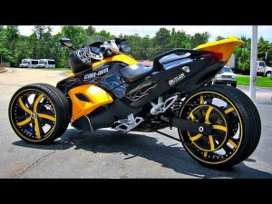 Трицикл Can-Am Spyder - Кастом ✌!