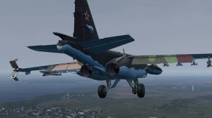 Штурмовик Су-25. Посадка (1). Дождь. Симулятор DCS World.