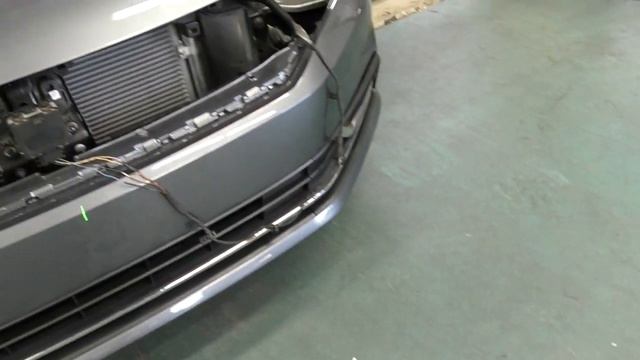 Adas front radar VW Passat target set up calibration смотреть онлайн