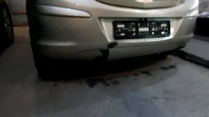 Opel Corsa - Покраска и замена заднего бампера.