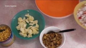 Крабовый салат в ПОСТ