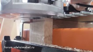 Изготовление ящичных шипов