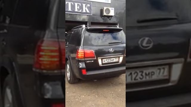 Тюнинг выхлопной системы Lexus LX570