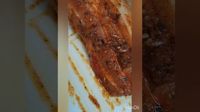 свиная прослойка в духовке?