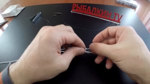 Петля | Соединение "петля в петлю" | Как привязать поводок к основной леске | Удавка | Full HD