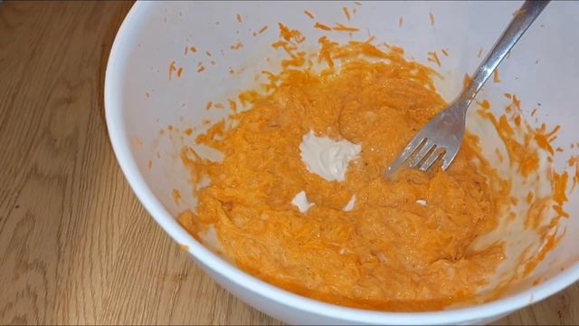 Морковные кексы. Без сахара. Очень просто и вкусно