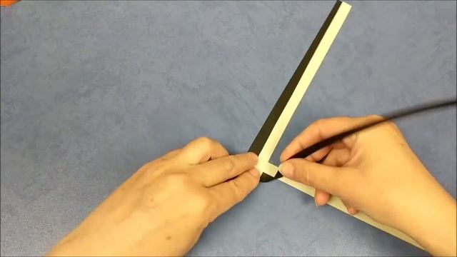 Браслет из полосок бумаги | How to make a paper bracelet