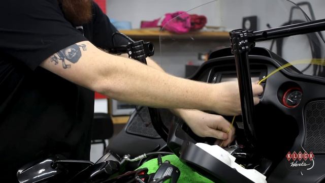 Road Glide Handlebar Install How-To - Klock Werks Kliphangers