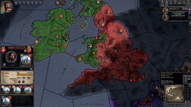 Crusader Kings 2 - Tutorial for Absolute Beginners - 64 - Taking Down Norfolk! смотреть онлайн