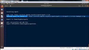 Installing Spark into Linux System