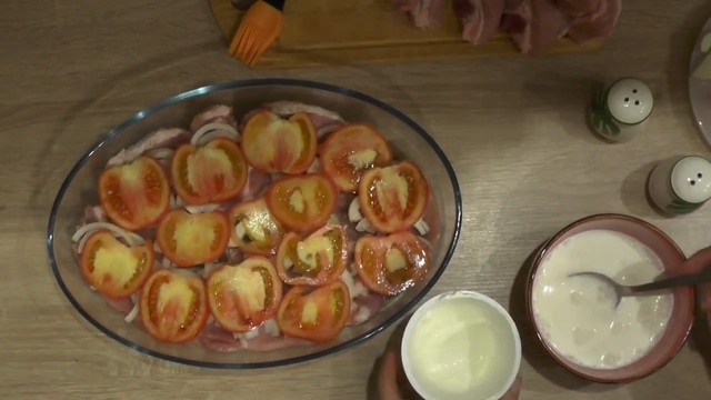 Мясо по-французски в духовке, рецепт смотреть онлайн