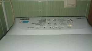 Zanussi- отжим+полоскание (Часть 2)