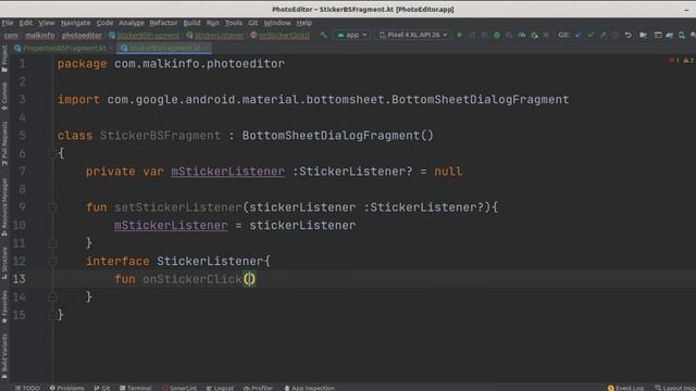 how to make photo editing app in android studio - Solution Code Android\photo editor app Part - 6