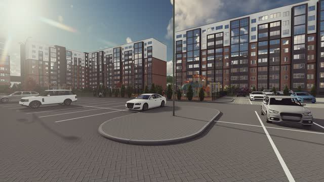 ЖК "Борисовский бульвар" - Демонстрация проекта (дома 1-4) смотреть онлайн