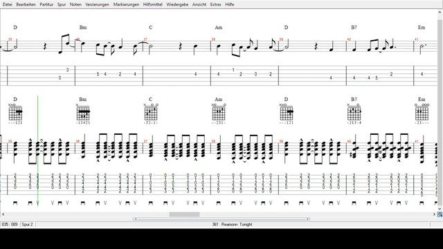 Reamonn  -   Tonight -  Tabs