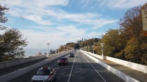 В СОЧИ НА ДВУХЭТАЖНОМ АВТОБУСЕ