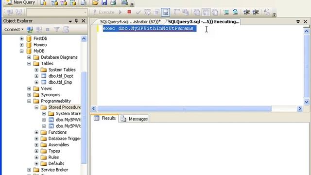 Stored Procedures With Input Params And No Output Params In MS Sql Server (13 of 15)