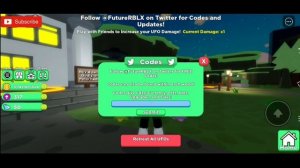 New "Market Update Working Codes 2021 in Roblox Ufo Simulator