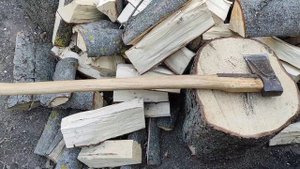 самодельный топор колун под   Fiskars  27