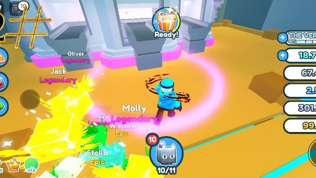 Pet Simulator(Hellish axolotl)cool and easy fuse! #pet #roblox #trader смотреть онлайн