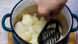 Рецепт картофельного пюре или вкусная толченка. Готовим пюре - пюрешка!