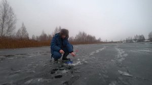 А где зима? В таких условиях мы еще не ловили. Рыбалка на жерлицы